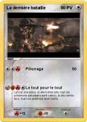 La dernière bat