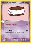 Icecream sandwi