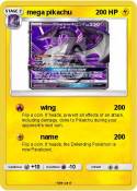 mega pikachu