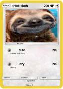 thick sloth