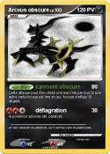 Arceus obscure