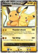 Pikachu + Raich