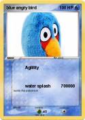 blue angry bird