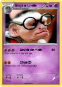 Singe a lunette