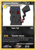 Darkness Pikach