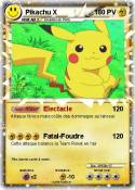 Pikachu X