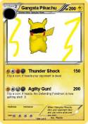 Gangsta Pikachu