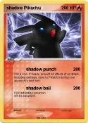 shadow Pikachu