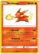 fire Pikachu