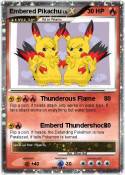 Embered Pikachu