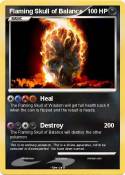 Flaming Skull