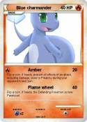 Blue charmander