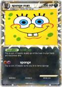 sponge man