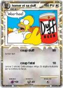 homer et sa duf