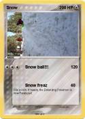 Snow
