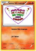 bonne fète maman
