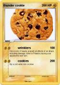 thunder cookie