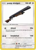 pump shotgun