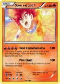 Goku ssj god 1