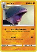 no face