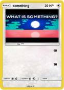 something