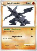Epic Explosion