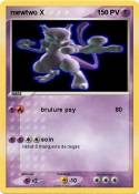 mewtwo X