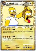 la tete de con