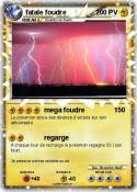 fatale foudre