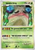 Iguana Greg