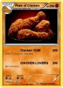 Plate of Chicke