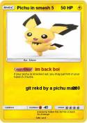 Pichu in smash