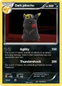 Dark pikachu