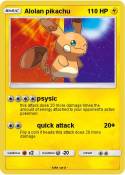 Alolan pikachu