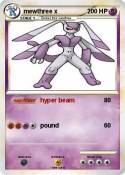mewthree x