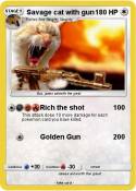 Savage cat with