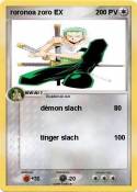 roronoa zoro EX