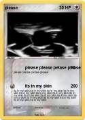 please