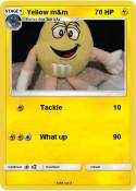 Yellow m