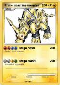 Rhino machine