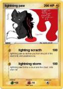lightning paw