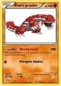 Evan's groudon