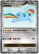 rainbow hors