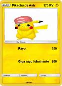 Pikachu de Ash