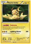 Pikachu family