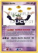 bonus ducks