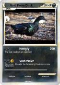 Void Form Duck
