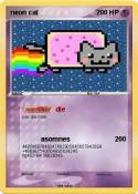 neon cat