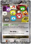 Puffle army of