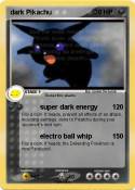 dark Pikachu